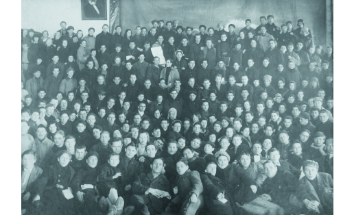 Делегаты 5-го Всебашкирского съезда ВЛКСМ (г. Уфа, 1926)