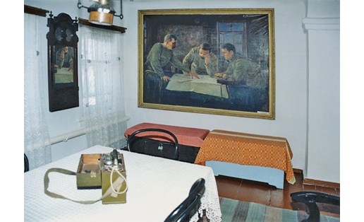 Музей 25-й Чапаевской дивизии. Фрагмент экспозиции