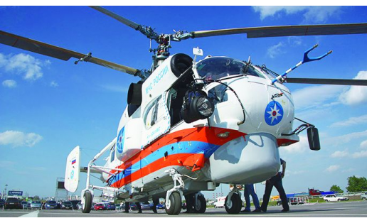 Вертолёт Ка-32а для пожарно-спасательных работ; Helicopter Ka32a for fire and rescue missions