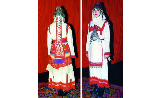 Традиционный чувашский женский праздничный костюм конца 19 в. Национальный музей РБ