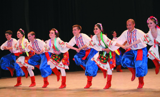 Украинский танец в исполнении ансамбля "Ирандэк"  Ukrainian dance