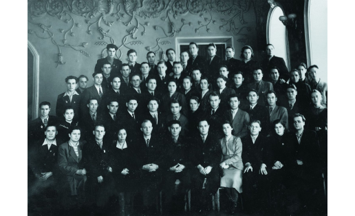 Семинар секретарей горкомов и райкомов ВЛКСМ БАССР. 1957