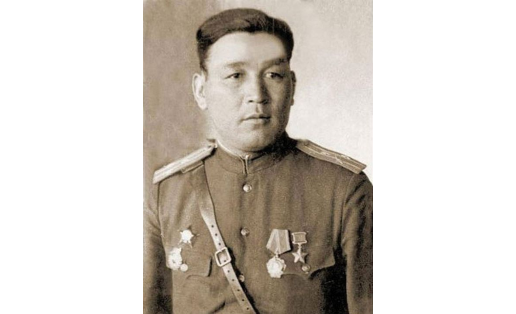 Герой Советского Союза Кусимов Тагир Таипович. 1944