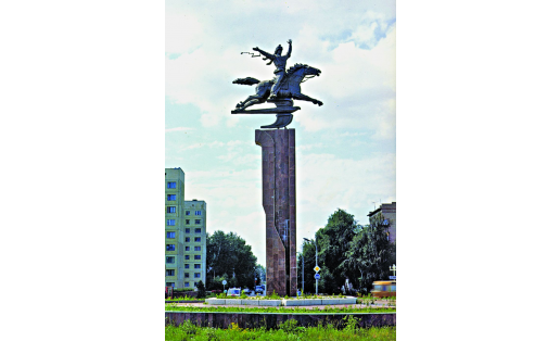 Памятник Салавату Юлаеву. Город Салават, 1988 Monument to Salavat Yulayev. Salavat, 1988