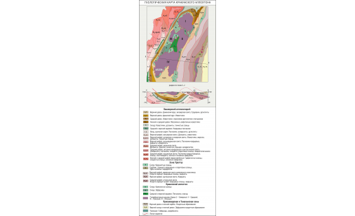Геологическая карта Кракинского аллохтона