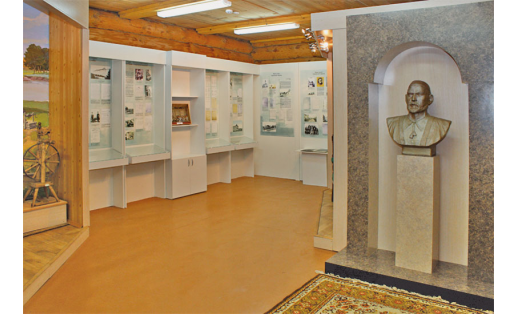 М.Өмөтбаев әҙәби музейы. Экспозиция фрагменты