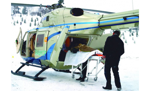 Вертолёт санитарной авиации ВК‑117 A VK-117 helicopter air ambulance