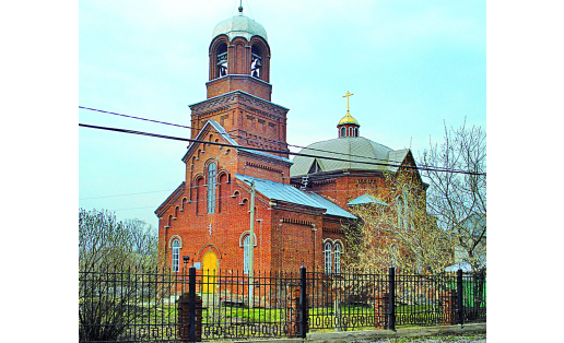 Церковь в с.Русский Юрмаш Уфимского района. 2013
