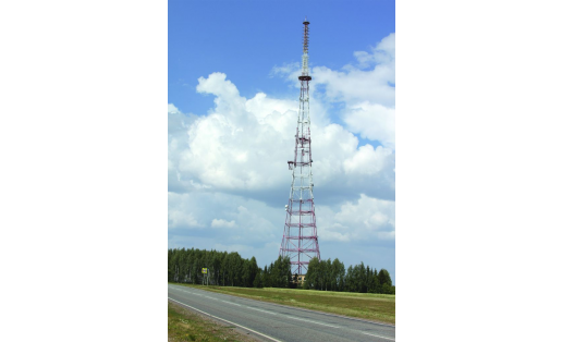 Телевизионная вышка в с.Бураево The TV tower in Selo Burayevo