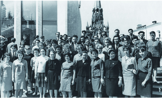 Делегаты 15-го съезда ВЛКСМ (г. Москва, 1966)