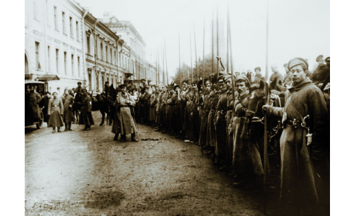 3‑й кавалерийский полк Отдельной Башкирской кавалерийской дивизии перед отправкой на фронт (фото №2). Петроград, 1919