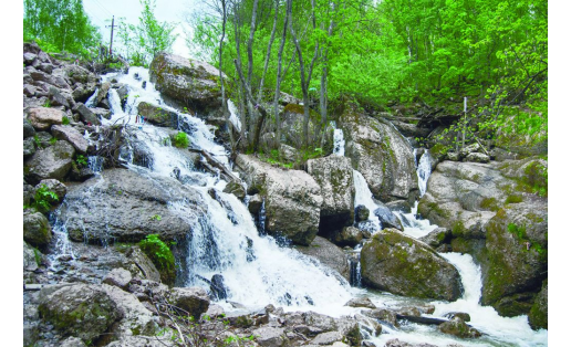 Водопад Кук-Караук The Kuk-karauk waterfall