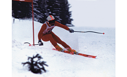 Чемпионат мира по горнолыжному спорту среди юниоров. Италия, 1988. Выступает К.С.Чистяков