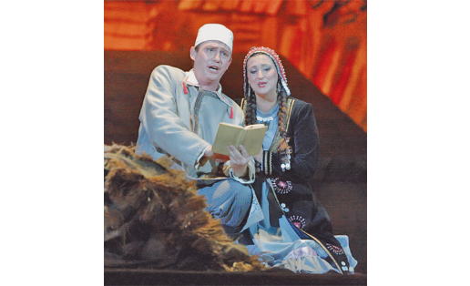 Сцена из оперы “Акмулла” З.Г.Исмагилова