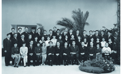 Участники торжественного пленума ЦК ВЛКСМ (г. Москва, 1968)