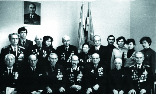 Встреча с ветеранами, посвящённая Дню Победы, в Ленинском райкоме ВЛКСМ