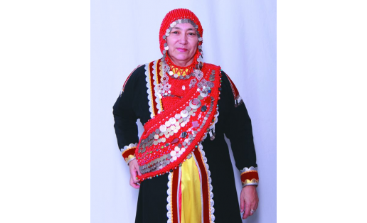Башкирский национальный женский костюм. Автор – А.С. Гайнуллина A.S. Gaynullina. Ethnic Bashkir women's costume