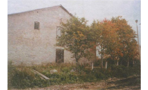 Палдиски. Здание казармы, в которой в 1775-1800 гг. содержался Салават Юлаев. Фото 3-й четв. 20 в.