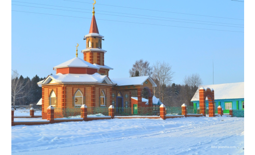 Мечеть в д. Аук-Буляк Татышлинского района