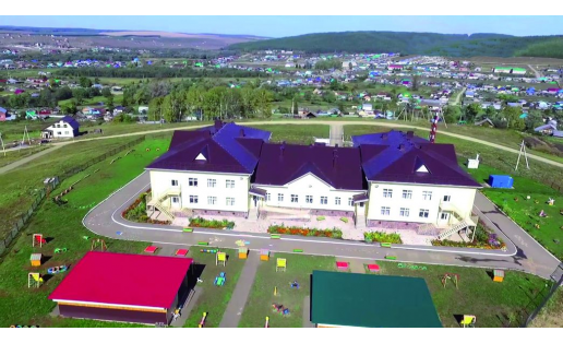 Детский сад в с.Новобелокатай; A kindergarten in Selo Novobelokatay