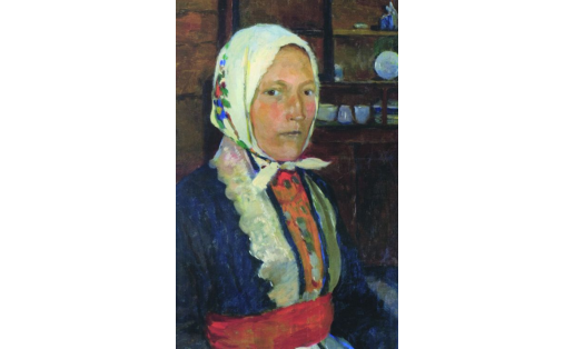 Ю.Ю.Блюменталь. Молодая башкирка. 1928. БГХМ Yu.Yu.Blumenthal. The Young Bashkir Woman. 1928. Bashkir State Art Museum