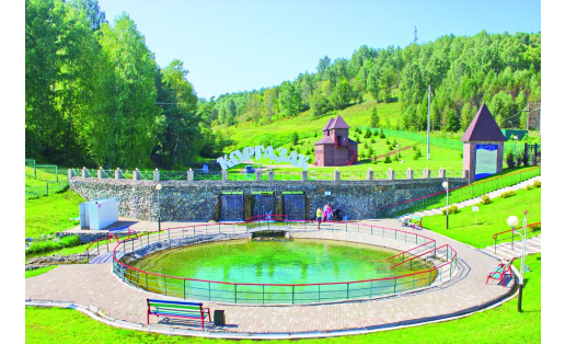 Минеральный источник Кургазак The Kurgazak mineral spring