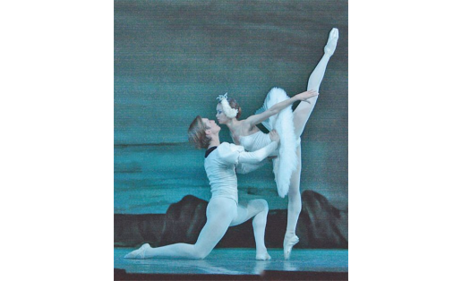 Сцена из балета “Лебединое озеро” П.И.Чайковского A scene from the Swan Lake ballet by P.I.Tchaikovsky