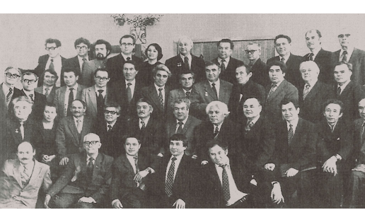 Участники 9‑го съезда писателей Башкортостана. Уфа, 1983