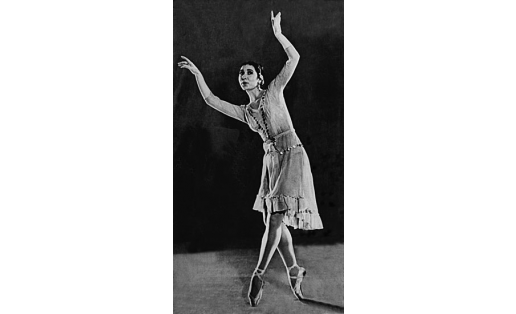 Сцена из балета “Гульназира" Н.Г.Сабитова. БГТОиБ, 1963. Гульназира —  Г.Г.Сулейманова