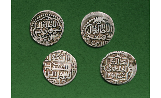 Монеты из Брик-Алгинского селища