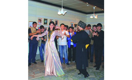 Чеченский танец. Уфа, 2011
