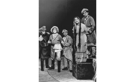Сцена из оперы “Шаура” З.Г.Исмагилова. БГТОиБ, 1979