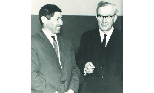 Кирей Мэргэн и С.А. Галин. 1961 Kirey Mergen and S.A. Galin. 1961