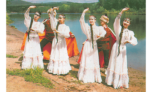 Танец “Страна беркутов” в исполнении ансамбля “Агидель”