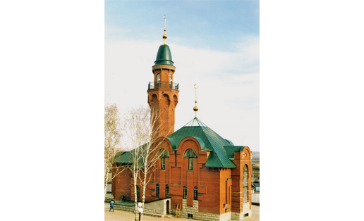 Соборная мечеть в д.Таваканово Кугарчинского р‑на. Нач. 21 в.
