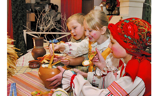 Угощение на Масленицу (c.Балтика Иглинского р‑на, 2008)