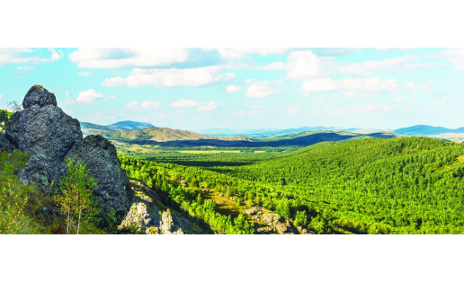 Хребет Уралтау The Uraltau ridge