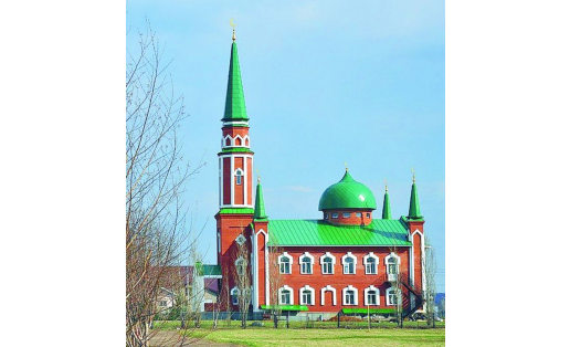 Мечеть в п.Алексеевка Уфимского района A mosque in Posyolok Alekseyevka. Ufimsky Raion
