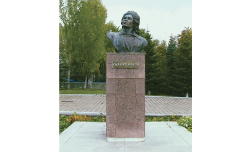 Памятник Салавату Юлаеву. Село Малояз Салаватского р‑на, 1952 Monument to Salavat Yulayev. Selo Maloyaz of Salavatsky Raion, 1952