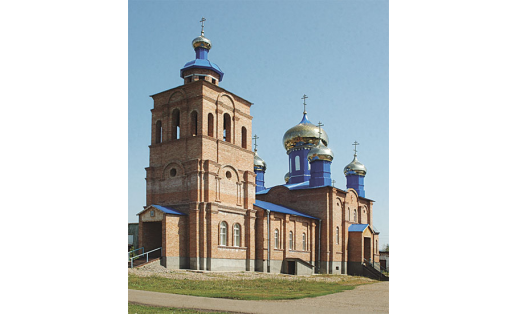 Село Ермолаево Куюргазинского р-на. Свято-Тихоновская церковь