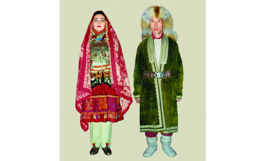 Башкиры в традиционной одежде
