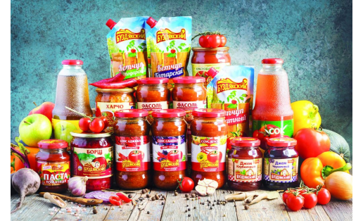 Продукция Буздякского консервного комбината Products of the Buzdyaksky Canning Factory