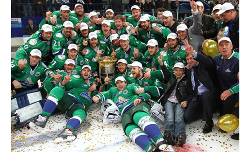 Хоккейная команда “Салават Юлаев” – обладатель Кубка Гагарина (2011)
