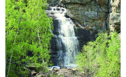 Водопад Гадельша Gadelsha waterfall