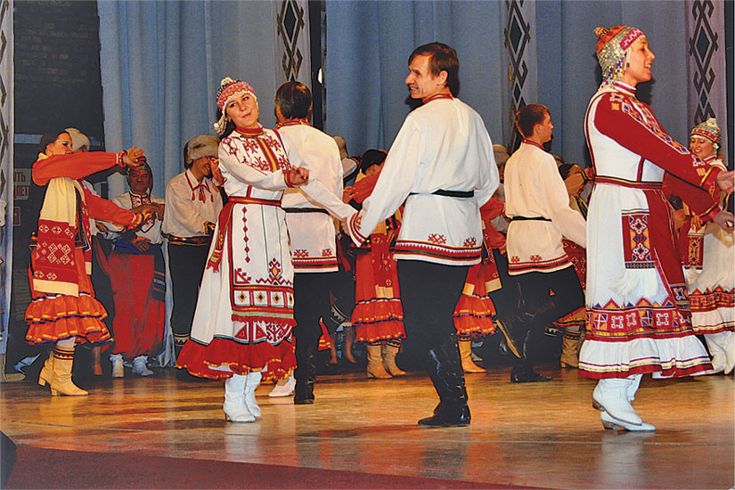 Чувашский танец плясовая